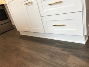 kitchen island installation